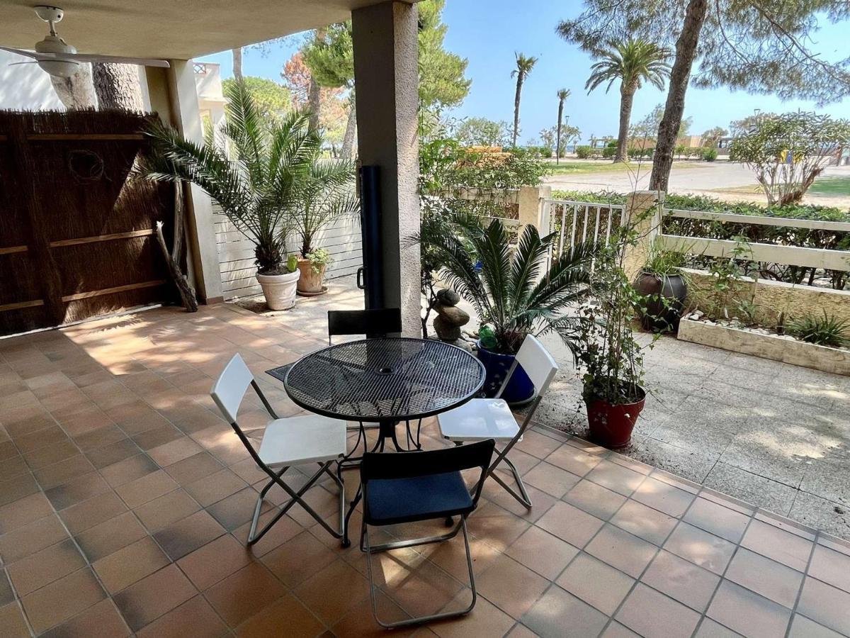 Studio Cabine Avec Terrasse 4 Pers, Acces Direct Plage, Tv, Animaux Admis - Argeles-Sur-Mer - Fr-1-225-798 Extérieur photo