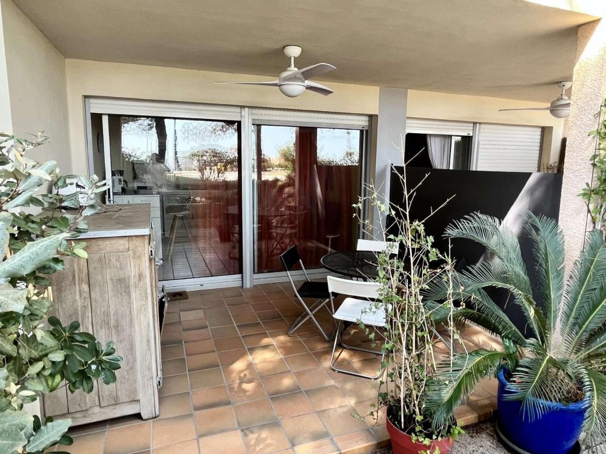 Studio Cabine Avec Terrasse 4 Pers, Acces Direct Plage, Tv, Animaux Admis - Argeles-Sur-Mer - Fr-1-225-798 Extérieur photo