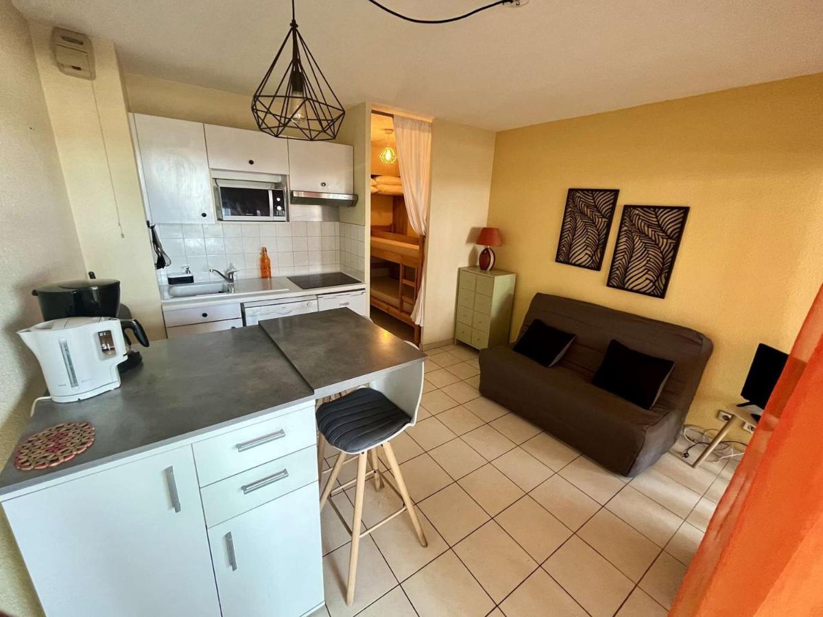 Studio Cabine Avec Terrasse 4 Pers, Acces Direct Plage, Tv, Animaux Admis - Argeles-Sur-Mer - Fr-1-225-798 Extérieur photo
