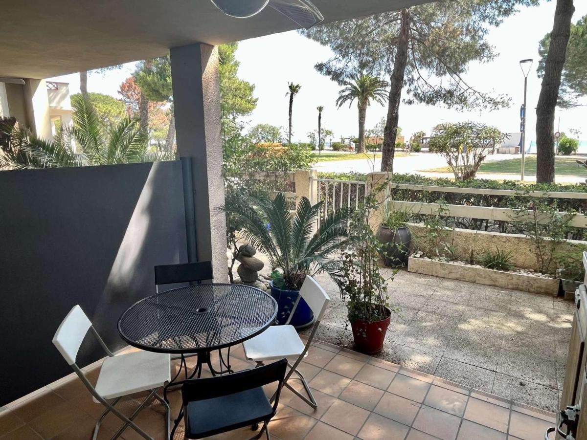 Studio Cabine Avec Terrasse 4 Pers, Acces Direct Plage, Tv, Animaux Admis - Argeles-Sur-Mer - Fr-1-225-798 Extérieur photo