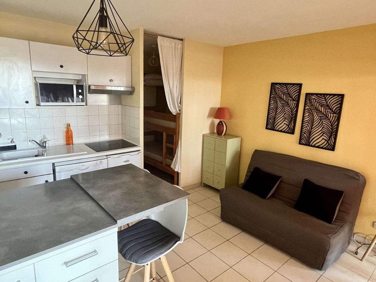 Studio Cabine Avec Terrasse 4 Pers, Acces Direct Plage, Tv, Animaux Admis - Argeles-Sur-Mer - Fr-1-225-798 Extérieur photo