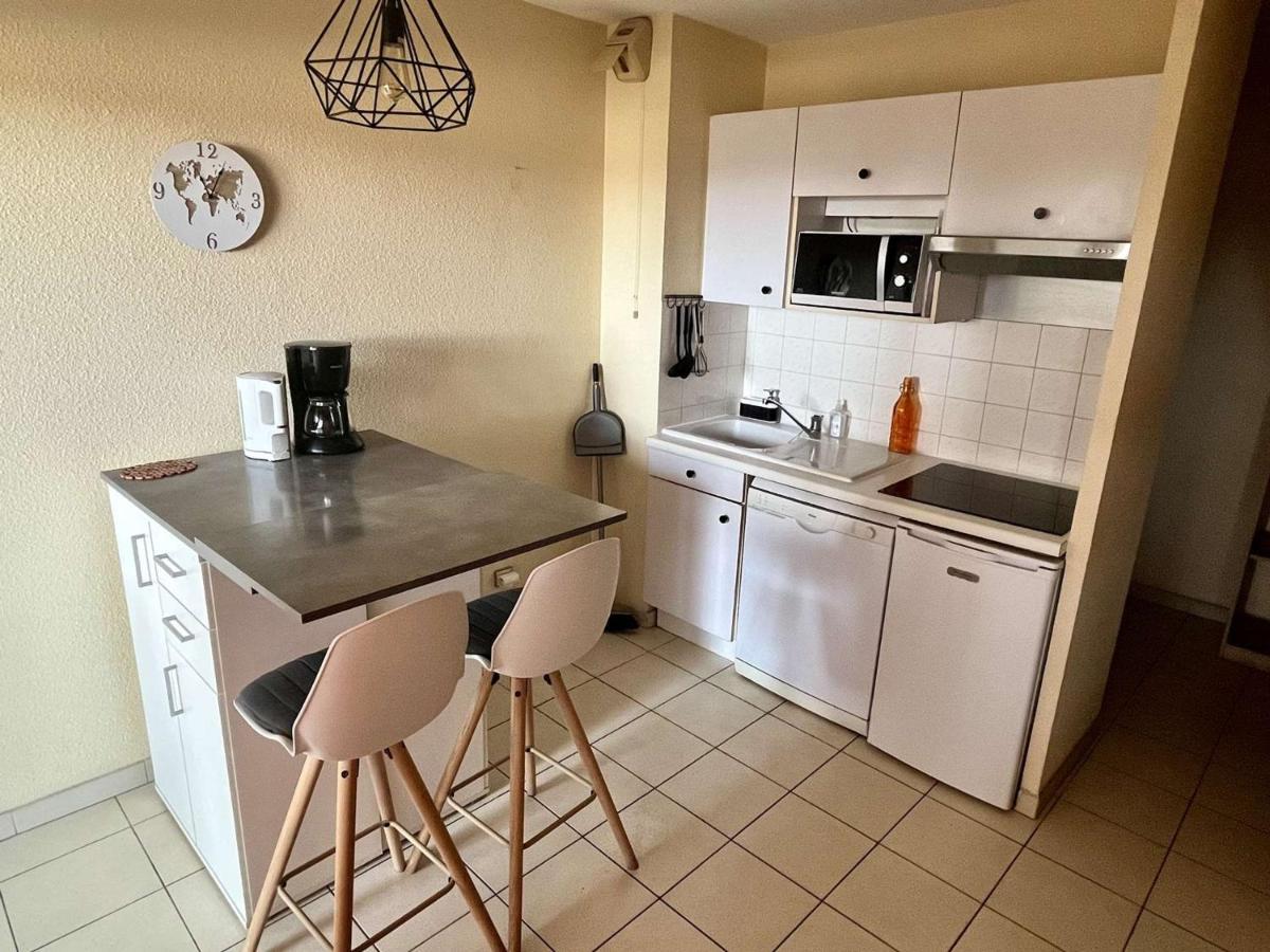 Studio Cabine Avec Terrasse 4 Pers, Acces Direct Plage, Tv, Animaux Admis - Argeles-Sur-Mer - Fr-1-225-798 Extérieur photo